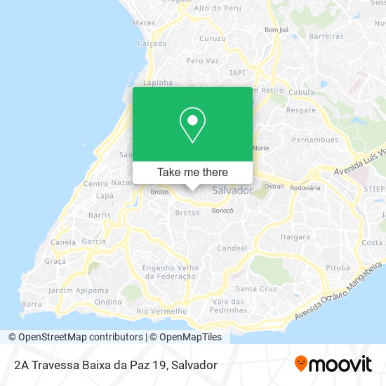 Mapa 2A Travessa Baixa da Paz 19