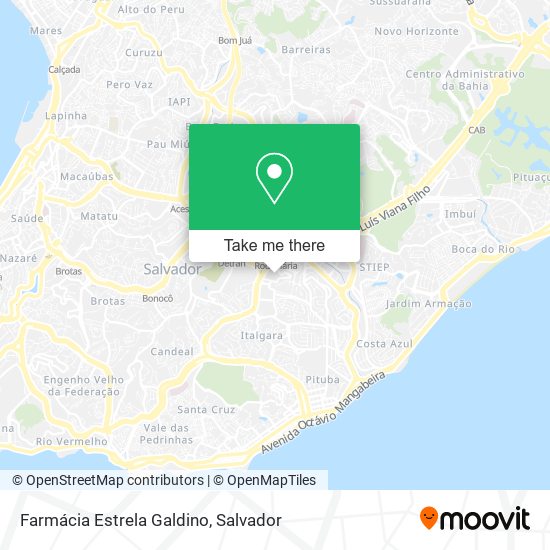 Farmácia Estrela Galdino map