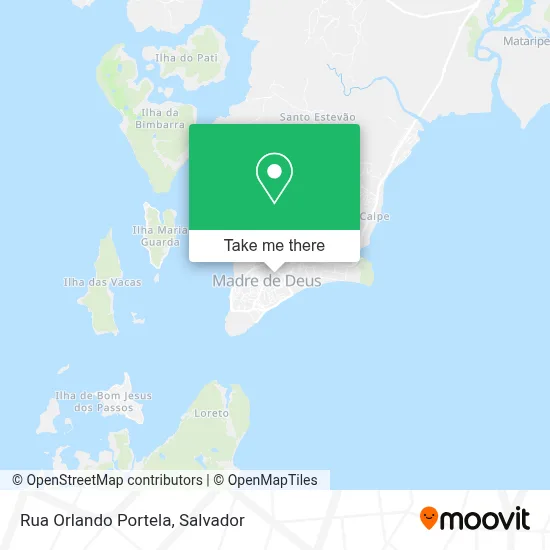 Rua Orlando Portela map