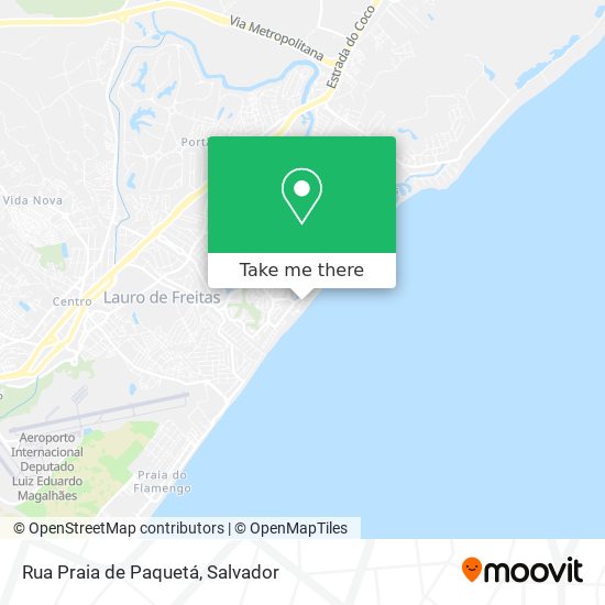 Rua Praia de Paquetá map
