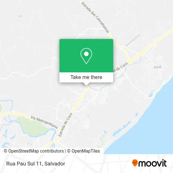 Rua Pau Sul 11 map