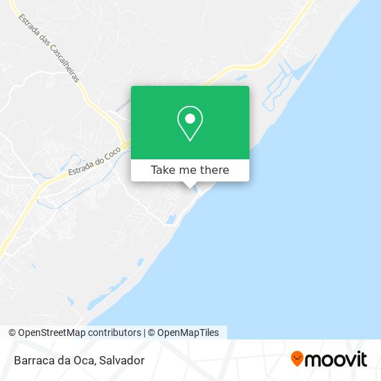 Barraca da Oca map