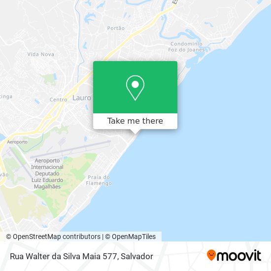 Rua Walter da Silva Maia 577 map