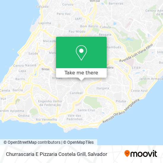 Churrascaria E Pizzaria Costela Grill map
