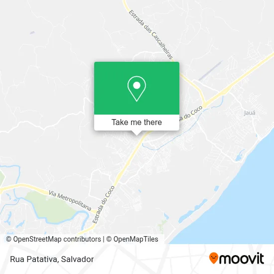 Rua Patativa map