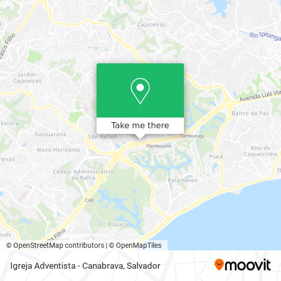 Igreja Adventista - Canabrava map