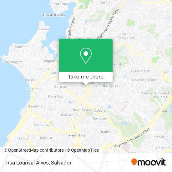 Rua Lourival Alves map