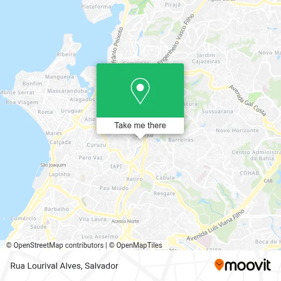Rua Lourival Alves map