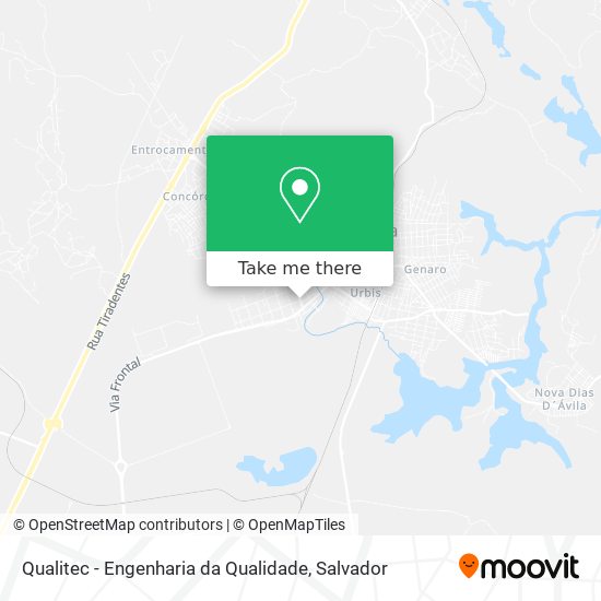 Qualitec - Engenharia da Qualidade map
