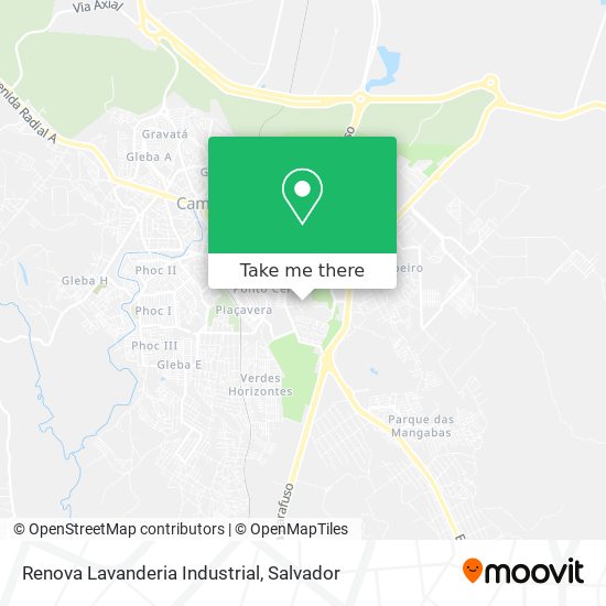 Renova Lavanderia Industrial map