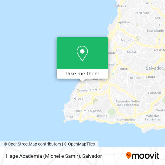 Mapa Hage Academia (Michel e Samir)