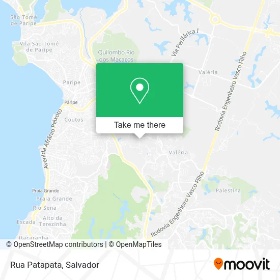 Rua Patapata map