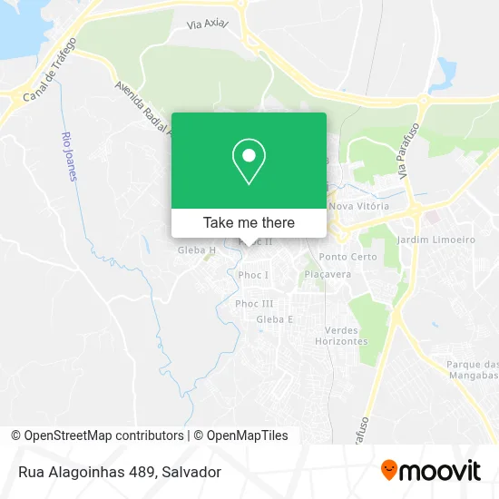 Rua Alagoinhas 489 map