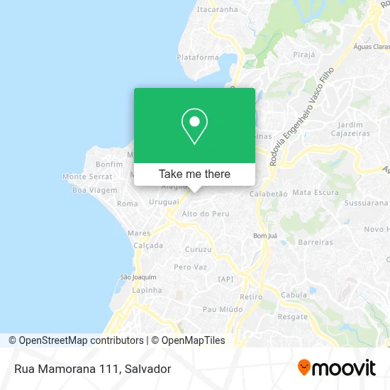Rua Mamorana 111 map