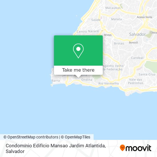 Condomínio Edifício Mansao Jardim Atlantida map