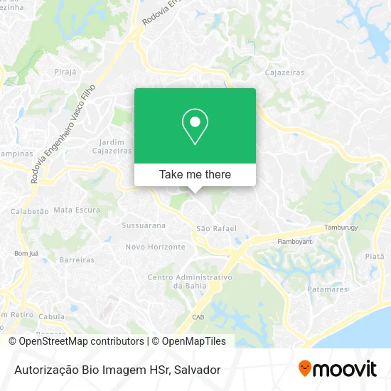 Mapa Autorização Bio Imagem HSr