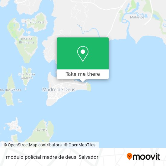 modulo policial madre de deus map