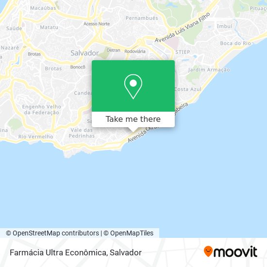 Farmácia Ultra Econômica map