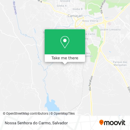 Nossa Senhora do Carmo map