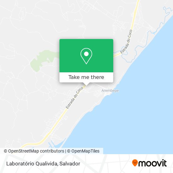 Laboratório Qualivida map