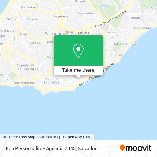 Itaú Personnalité - Agência 7043 map