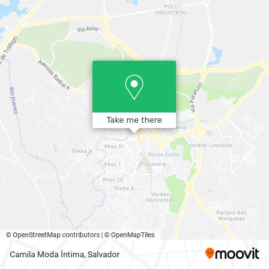 Camila Moda Íntima map