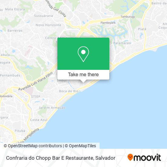 Confraria do Chopp Bar E Restaurante map