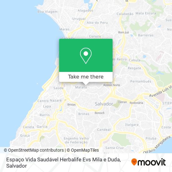 Espaço Vida Saudável Herbalife Evs Mila e Duda map