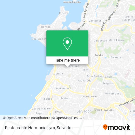 Restaurante Harmonia Lyra map