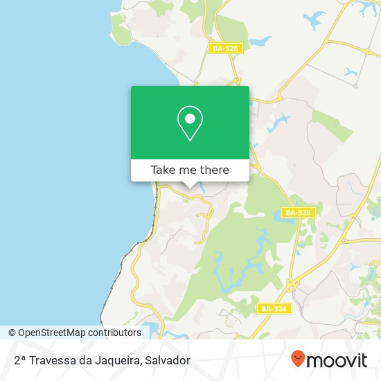 2ª Travessa da Jaqueira map