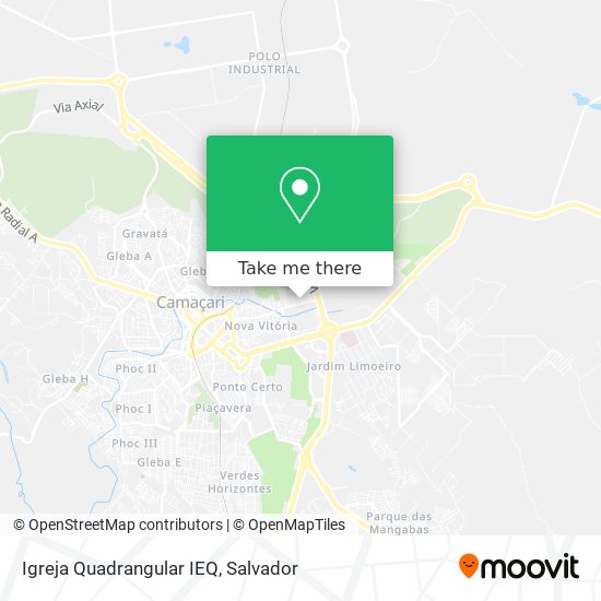 Igreja Quadrangular IEQ map