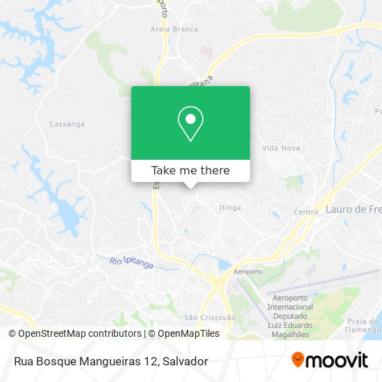 Rua Bosque Mangueiras 12 map