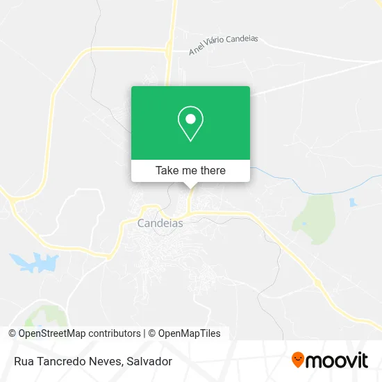 Rua Tancredo Neves map