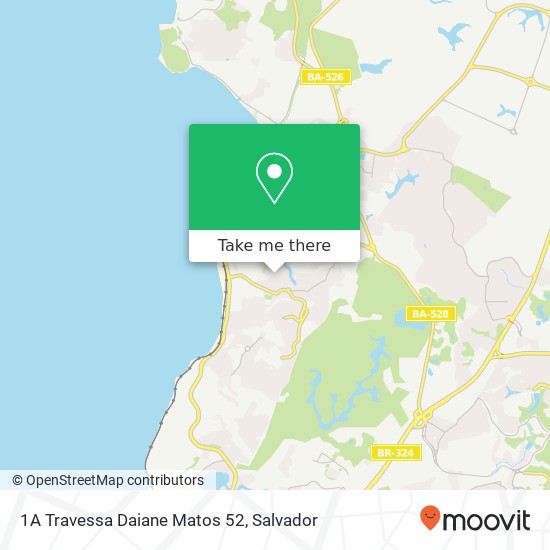 1A Travessa Daiane Matos 52 map