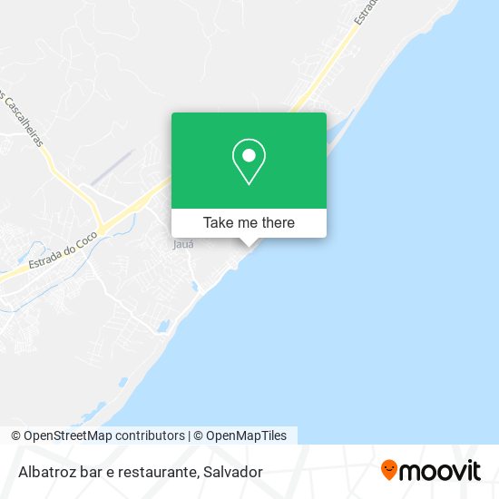 Albatroz bar e restaurante map