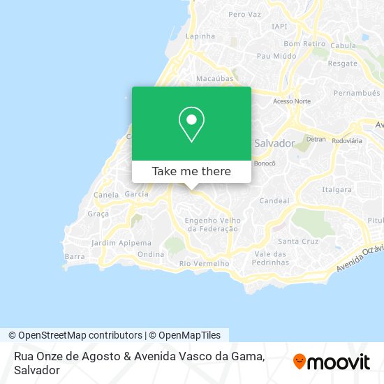 Rua Onze de Agosto & Avenida Vasco da Gama map