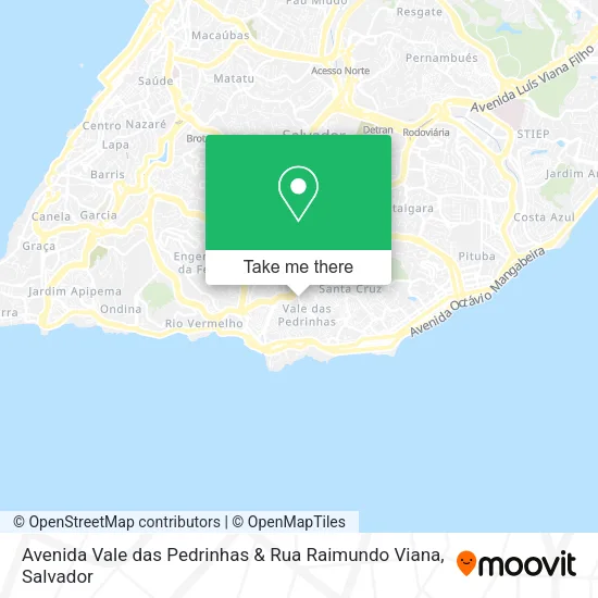 Avenida Vale das Pedrinhas & Rua Raimundo Viana map