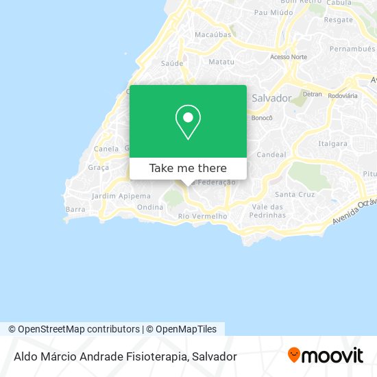 Aldo Márcio Andrade Fisioterapia map