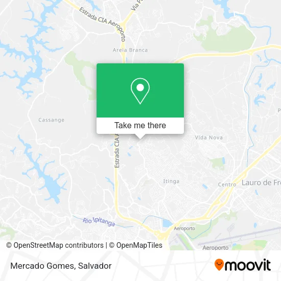 Mercado Gomes map