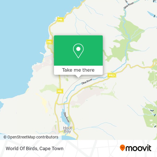 World Of Birds map