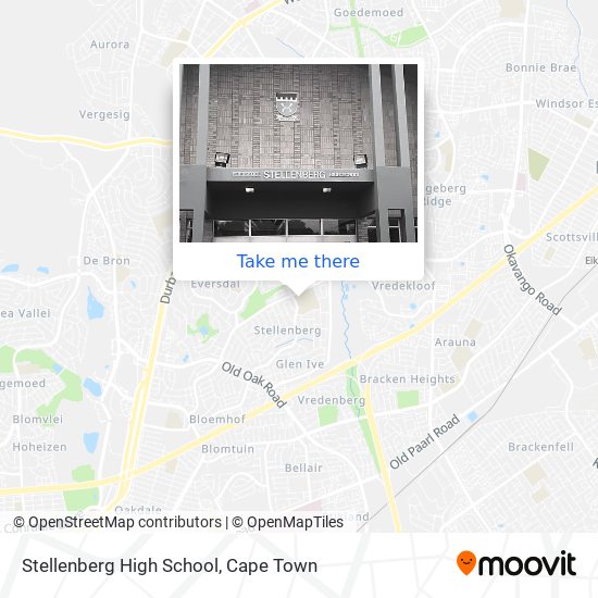 Stellenberg High School map
