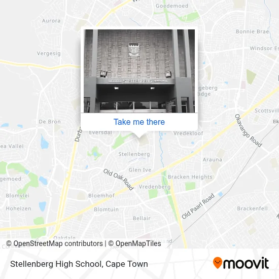Stellenberg High School map