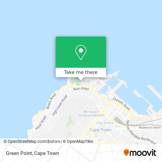 Green Point map