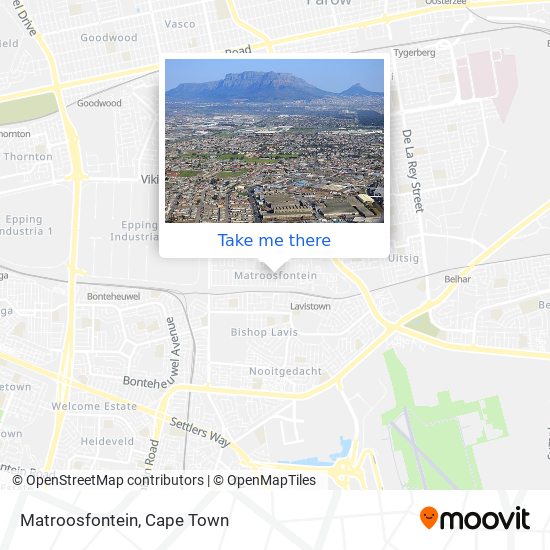Matroosfontein map