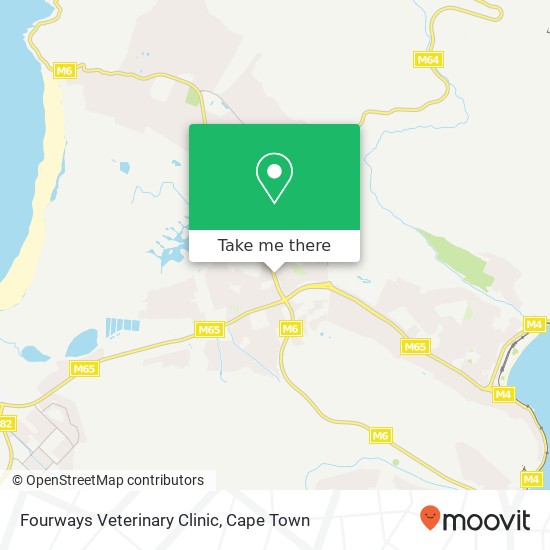 Fourways Veterinary Clinic map