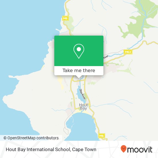 Hout Bay International School map