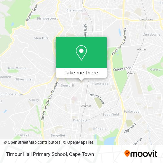 Timour Hall Primary School map
