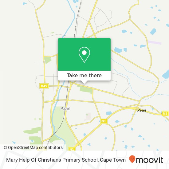 Mary Help Of Christians Primary School map