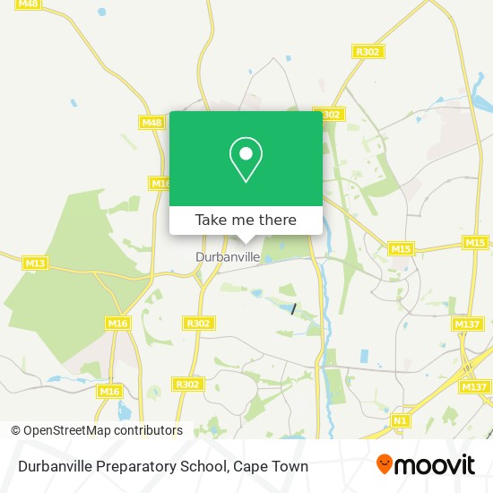 Durbanville Preparatory School map