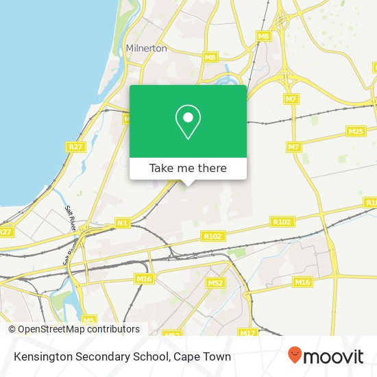 Kensington Secondary School map